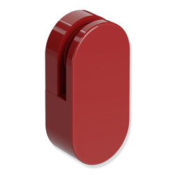HEWI Dementia Mirror Clip for Plate Glass Mirrors - Ruby Red (Pair)
