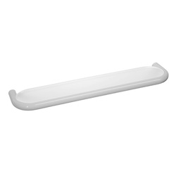 HEWI Shelf, with Insert in Opaque White, b=600mm, Signal White