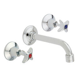 Vandal Resistant CP-BS J/V Wall Sink Set (NSW) with 165 Fixed Spout & Aerator