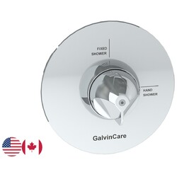 GalvinCare® CP-BS Mental Health Anti-Ligature Diverter Assembly with Assisted Paddle Handle - NPT (USA)