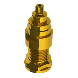 Brass 20 Adjustable Spindle Extension for Safe-Cell Prison Wall Top Ass