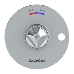GalvinCare® CP-BS Mental Health Anti-Ligature Shower Mixer Paddle Handle Less Button