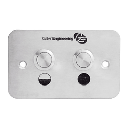 Flowmatic® Concealed Face Plate for Dual Flush Pan 24v AC
