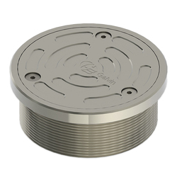 Slip-Safe® SS316 Bolted Cleanout Round 100x80 BSP