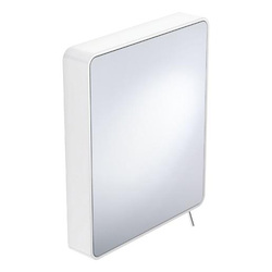 HEWI Adjustable Tilt Mirror 580mm Wide x 680mm High - White 