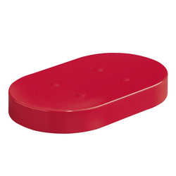 HEWI Dementia Oval Soap Dish - Wall Mtd - Ruby Red 