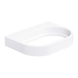 HEWI Holder Oval for Soap Dish - White 