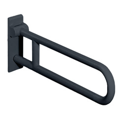 HEWI Hinged Support Rail 850mm System 801 - Anthracite Grey 