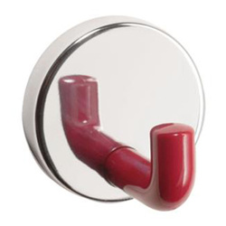 HEWI Single Robe Hook System 802 - Ruby Red 