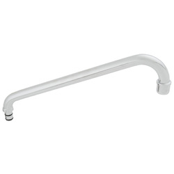 Chrome Plated Brass Lab Unswept Outlet Only 300CC X 105High 