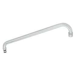 Chrome Plated Brass Lab Unswept Outlet Only 400CC X 130High 