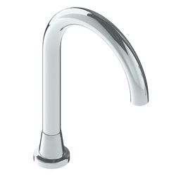 CliniLever Chrome Plated Brass Hospital G/N 5/8 Hob Swivel Outlet 150Reach x 160High Laminar