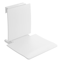 HEWI Removable Hanging Seat & Backrest 450mm Wide x 561mm Deep x 449mm High - White