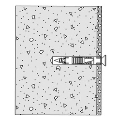 HEWI Fixing Kit for Concrete Walls - Suit 801 Support Rails 