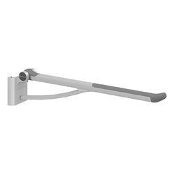 Pressalit Plus Support Arm, 880mm, RH - Anthracite Grey
