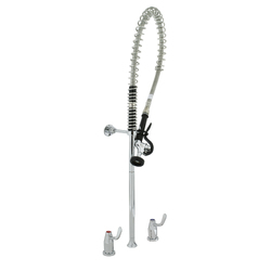 Ezy-Wash® CP-BS Hob Mtd Concealed Mixing Pre-Rinse Unit Type 82 Basin Tap (Standard/Pot Filler)