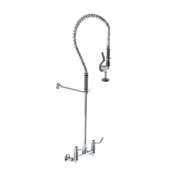 Ezy-Wash® CP-BS Wall Mtd Exposed Mixing Pre-Rinse Unit Type 83 FI Inlet (Standard/Pot Filler)
