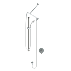 GalvinAssist® Hand Shower Kit with 900 x 32mm SS Hygienic Grab Rail, ClevaCare® Shower & CliniLever® Single Lever Mixer