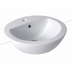 GalvinAssist® 500mm Semi Recessed Basin with Overflow (1TH/3TH)