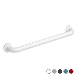 HEWI Towel Holder A=1000mm DIA=33mm with Rose Fixing 