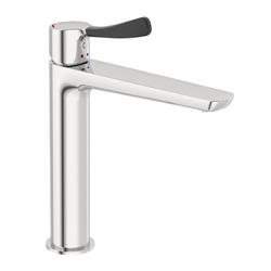 GalvinAssist® CP Lead Safe™ Tall Sink Mixer with Short Flared Handle H&C