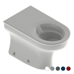 Wallgate Ligature Resistant S/Surface Pan Coved with Integ Seat 446x702mm