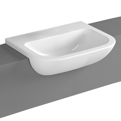 GalvinAssist® 550mm Semi Recessed Basin without Overflow (0TH/1TH)