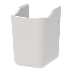 Wallgate Small Shroud Only for SHB-05 Wall Mount Basin - Trap Cover Only