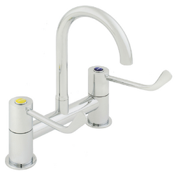CliniLever® CP-BS Hospital Hob Mixing Set Type 50 Swivel 150 J/V