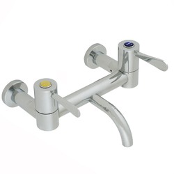 CliniLever® CP-BS Hospital Wall Mixing Set Type 56 Fixed 80 J/V (QCH)