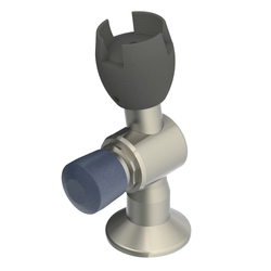 Ezy-Drink® 316 SS Lead Safe™ Vertical Push Button Drinking Bubbler Tap - MI (LH)