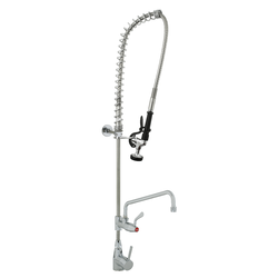 Ezy-Wash® CP-BS Hob Mtd Single Lever Mixer Pre-Rinse Unit Type 150 Flex Tail -Pot Filler