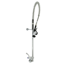 Ezy-Wash® CP-BS Wall Mtd Single Stop Pre-Rinse Unit Type 81 FI Inlet - Standard