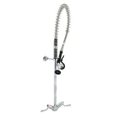 Ezy-Wash® CP-BS Hob Mounted Twin Mixer Pre-Rinse Unit Type 84 Flex Tail - Std