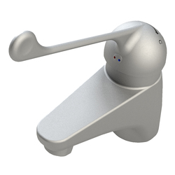 CliniLever® Stainless Steel Lead Safe™ Basin Mixer with Accessible Lever