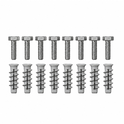 Pressalit Mounting Kit for Aerated Concrete (8pcs)