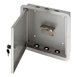 CliniMix® SS Cabinet Only with Universal Door 3 Holes Top & Bottom