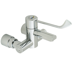 CliniMix® CP-BS Wall Mounted Thermostatic Progressive Basin Mixer - Lever  110-140
